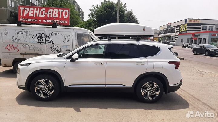 Автобокс на крышу Joker, 530 литров белый