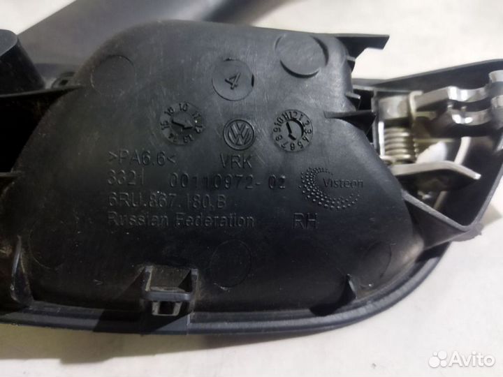 Ручка двери внутренняя Volkswagen Polo Sed RUS