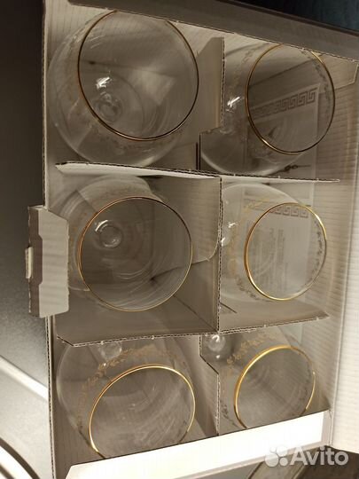 Rona бокалы для коньяка 300 мл. 6 шт. Новые