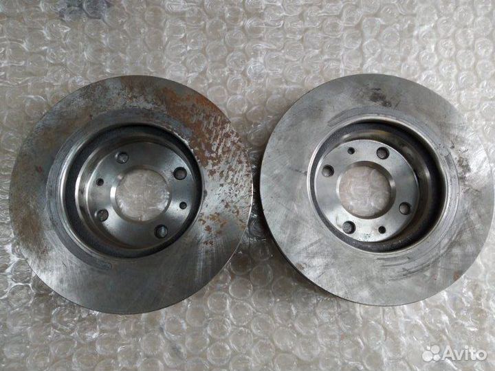 Диск тормозной передний Hyundai Accent 2005-2011