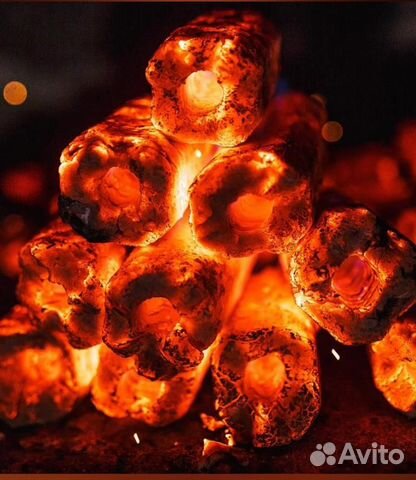 Древесный уголь в брикетах 10 кг