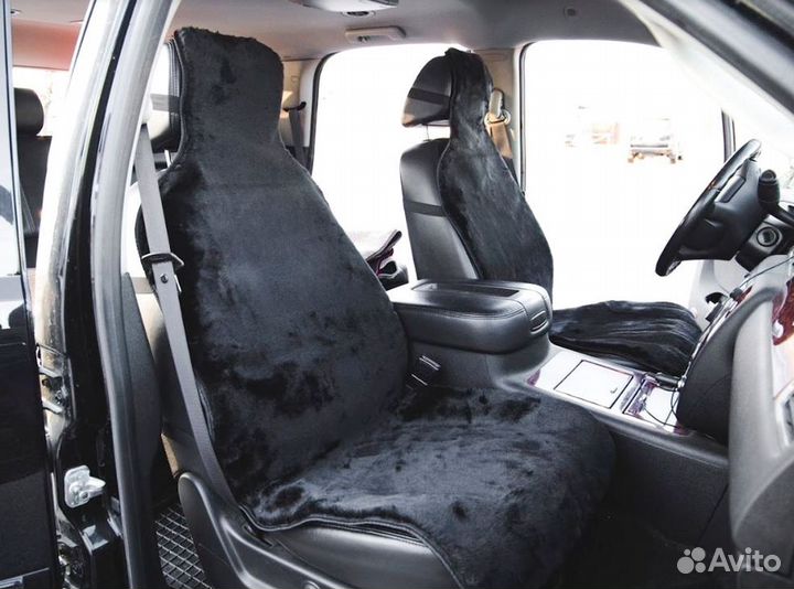 Меховые накидки на сиденья автомобиля Тюмень