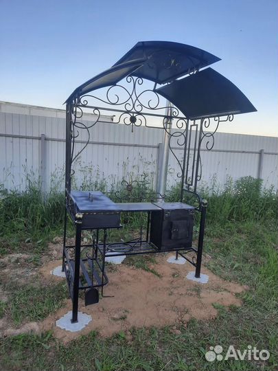 Мангал кованый для дачи