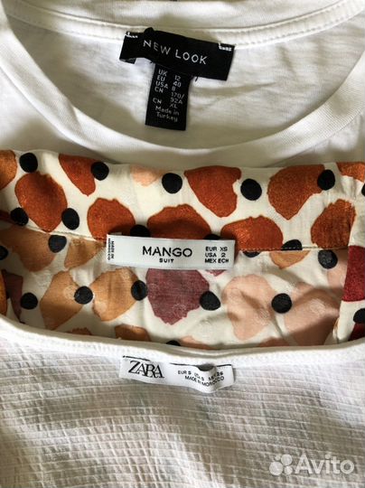 Пакет фирменных женских вещей zara mango NEW look