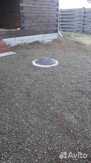 Выкапываем септики. Кисоны. Заводим воду в дом