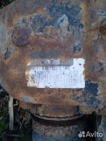 Бмв е39 задний редуктор 3.0 м57