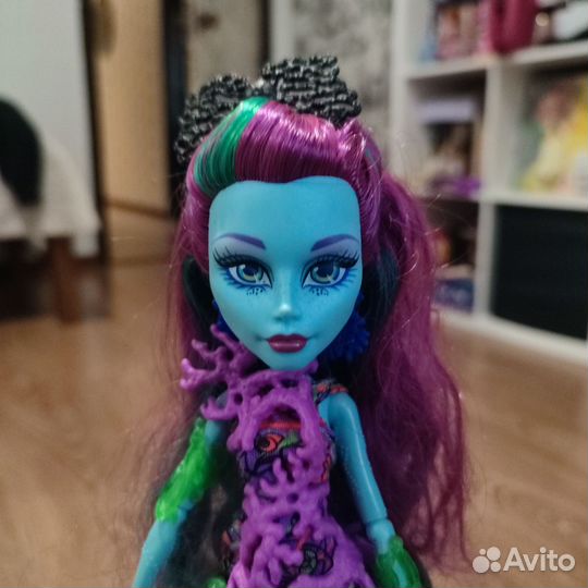 Кукла Монстер Хай monster high Поси Риф