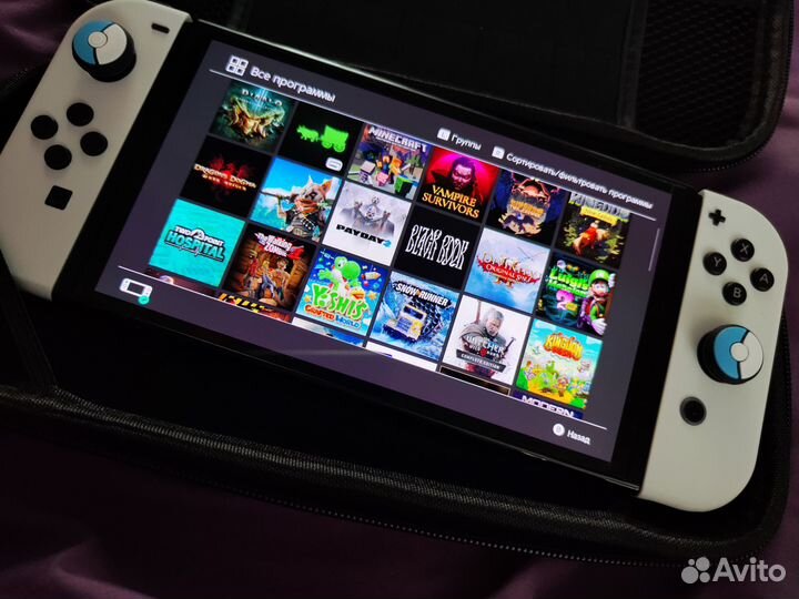 Nintendo switch oled прошитая 512gb