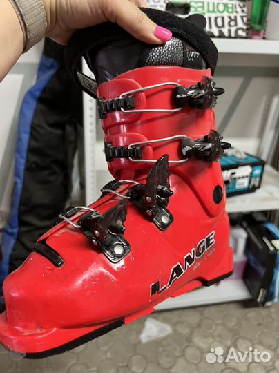 Горные лыжи для детей. Комплект с ботинками