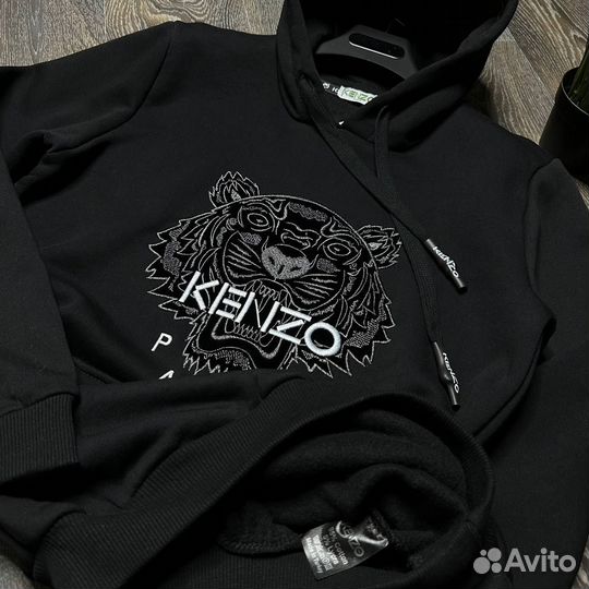 Худи Kenzo на флисе