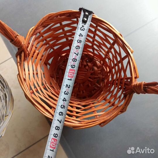 Корзины плетеные из лозы