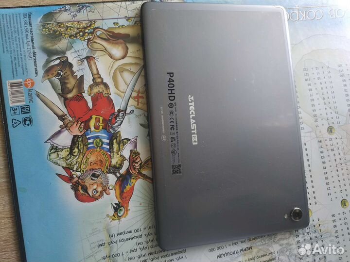 Планшет текласт p40hd