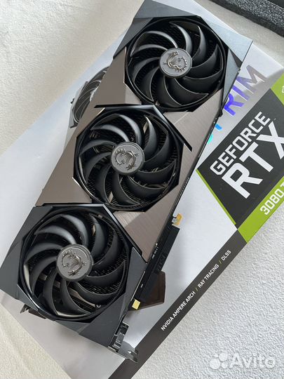 Видеокарта MSI RTX3080TI 12GB RTX 3080 TI suprim