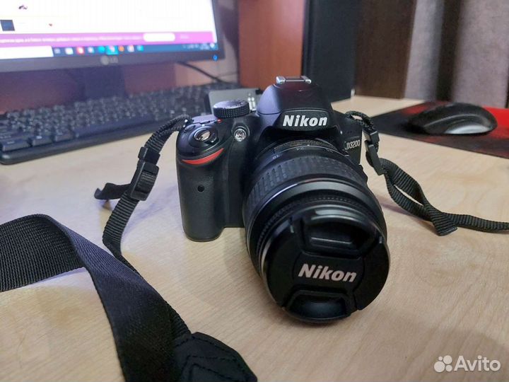 Зеркальный фотоаппарат nikon d3200 kit 18-55mm