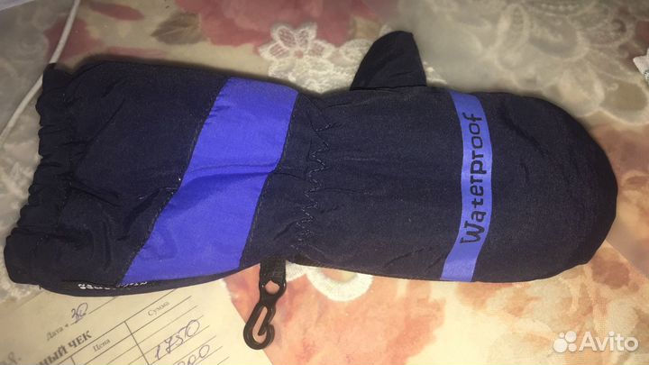 Краги/варежки непромокашки 4-6 лет новые финские