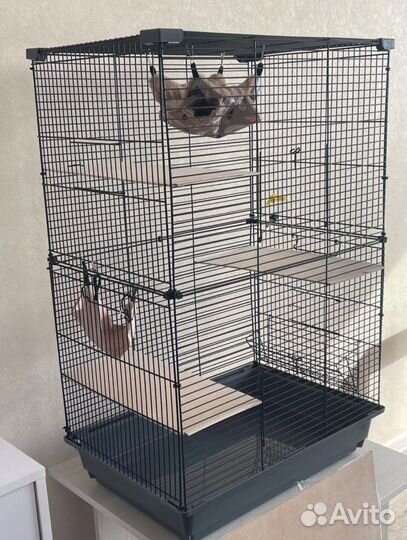 Новые большие клетки для шиншилл, крыс, хорьков