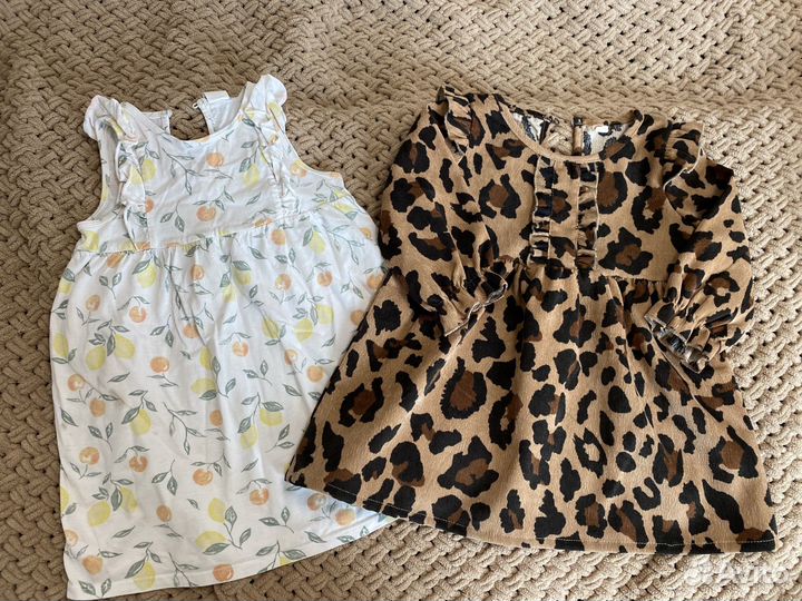 Одежда для девочки 86 92 hm zara