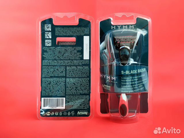 Новая Бритва Амвей Hymm 5 лезвий и Триммер Amway