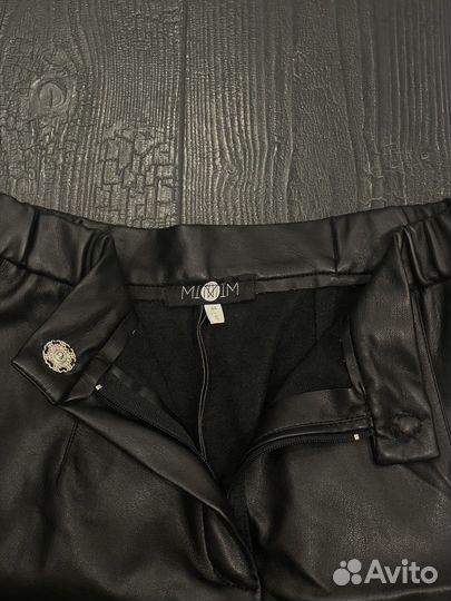 Шорты женские кожаные