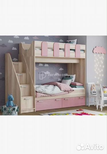Двухъярусная кровать бу