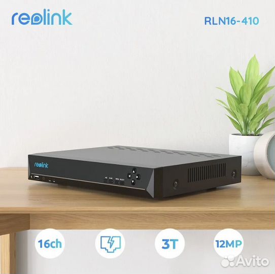 IP видеорегистратор reolink rln16-410
