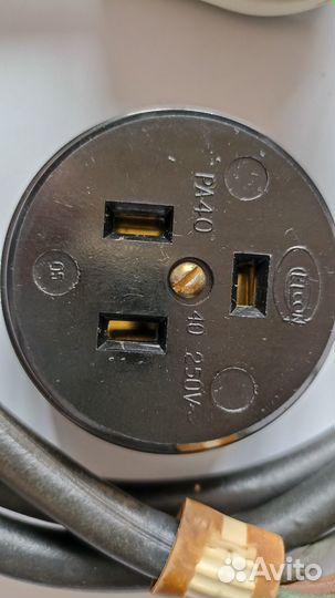 Провод для электроплиты, розетка