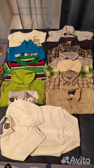 Большой пакет вещей на мальчика до 3 лет