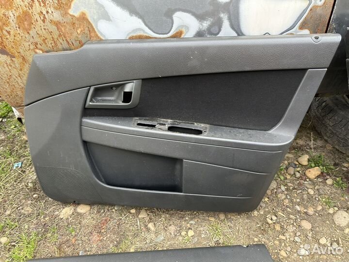 Обшивки дверей priora 1черные