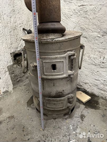 Печь Буржуйка чугунная СССР