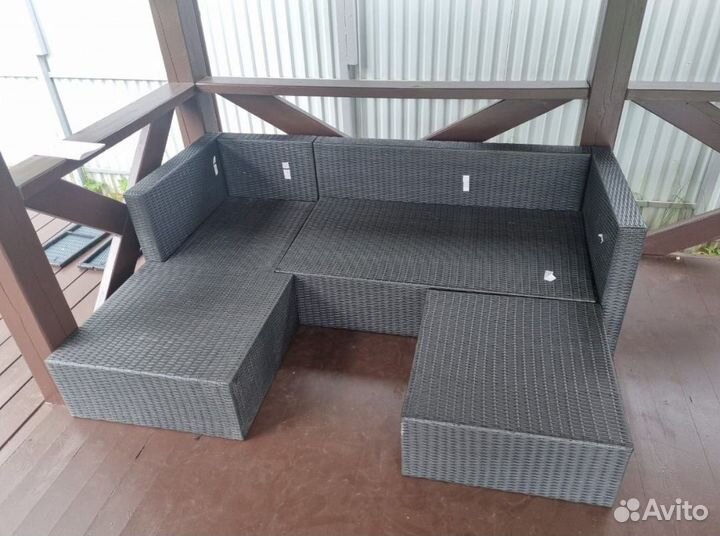 Садовая мебель из ротанга со склада