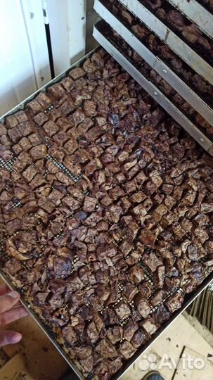 Легкое говяжье сушеное. Лакомства для собак