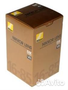 Объектив nikon 16-85MM F3.5-5.6G ED VR AF-S DX NIK
