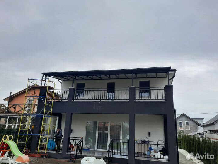 Навесы для автомобиля под ключ