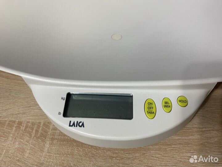 Детские электронные весы laica для новорожденных