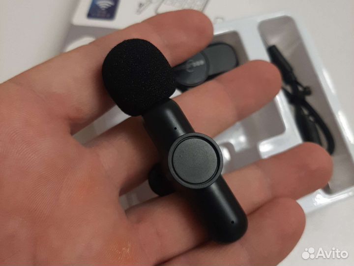 Петличный микрофон в телефон