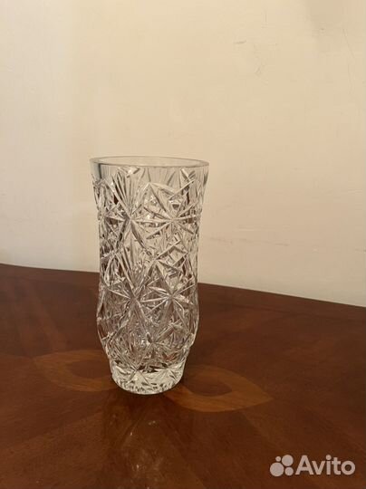 Ваза хрустальная