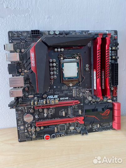 Комплект asus Z97 + i7 4790K + 16GB