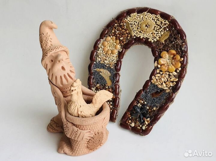 Статуэтка Домовой, декор, авторская керамика