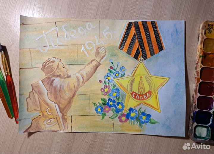 Поделка Рисунок 8 марта пожарные мчс на любую тему