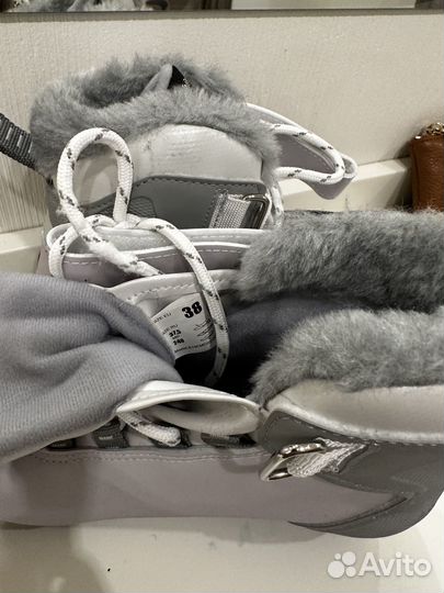 Лыжные ботинки 38 и лыжи с палками nordway fischer