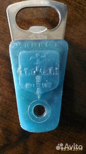 Открывалка с пробкой для бутылок времен СССР