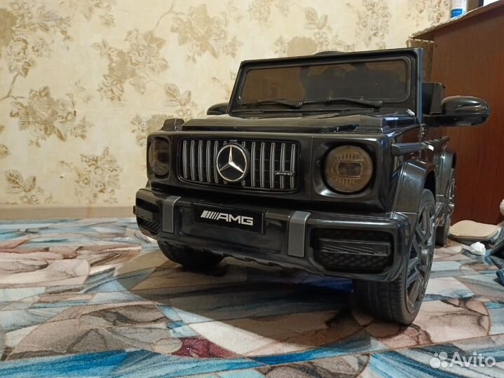 Детская машина электромобиль mercedes