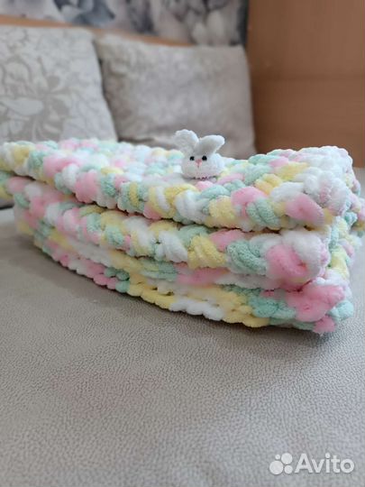 Плед ручной работы