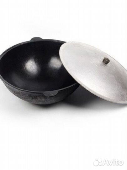 Казан чугунный узбекский настоящий