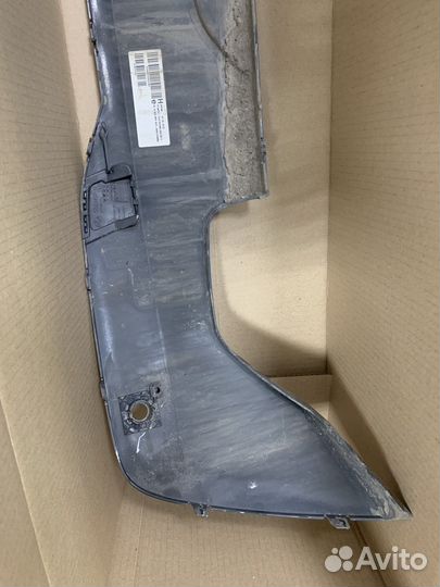 Юбка заднего бампера BMW