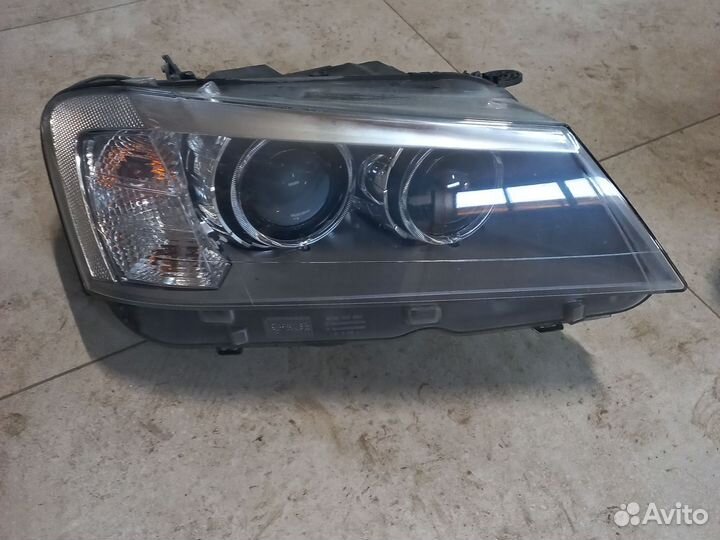 Фара правая биксенон всборе на BMW X3 F25 дорест