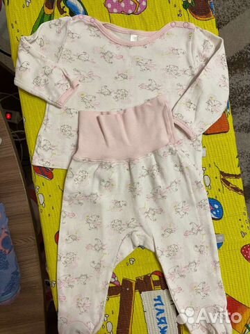 Вещи пакетом девочка 56-62 рост