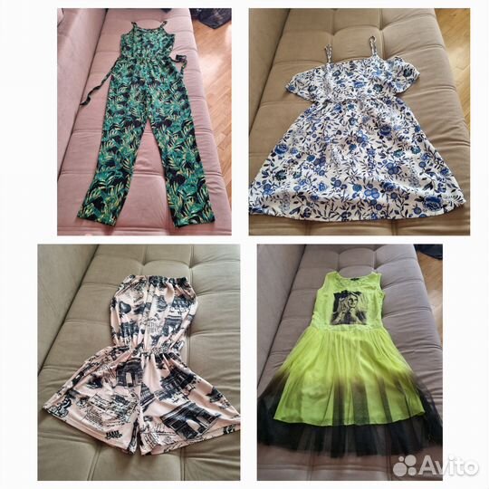 Платье сарафан комбинезон s m 42 44 летний