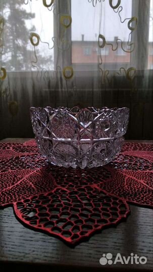 Немецкий хрусталь (конфетницы,салатницы,вазы)