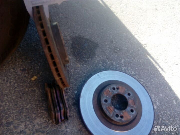 Тормозные диски и колодки Kia Sorento хм